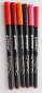 Preview: Edding Porcelain Pinselstift Set red