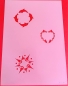 Preview: Airbrush- Schablonen Set 4- teilig 14,8x21 cm