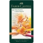 Preview: Faber-Castell Polychromos Farbstift, 12er Metalletui