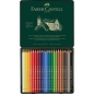 Preview: Faber-Castell Polychromos colored pencil, 24 metal case