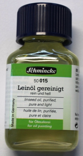 Linseed oil,purified 50015 60ml (g.P. 1L= 131,67€)