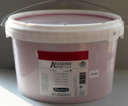 Akademie Acryl Serie 23 Primär Magenta 2500ml (g.P. 1L=19,16€)