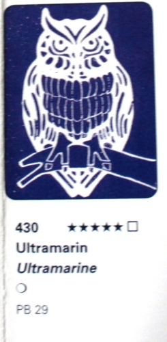 Ultramarin 35ml Nr.430 (g.P.1L=154,29€)