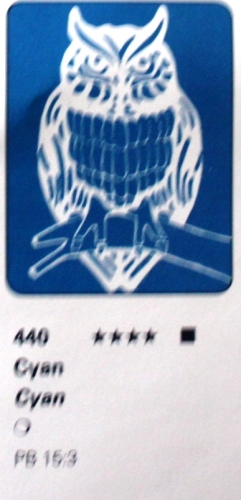 Schmincke Aqua Linoprint 120ml prussian blue  435  (g.P.1L=110€)