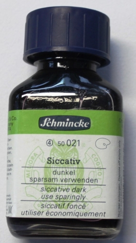 Siccative dark 60 ml 50021 (g.P.1L=131,67€)