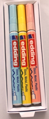 Edding Gloss Paint Marker 3 er Set