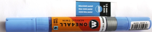 One 4 All Acrylic twin 209 blauviolett pastell 1.5/4mm