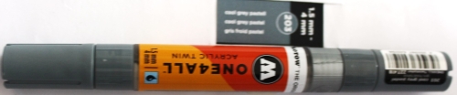 One 4 All Acrylic twin 238 grey blue dark 1.5/4mm