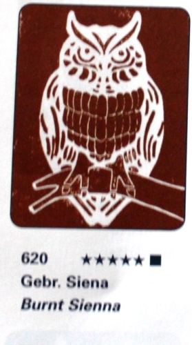 Schmincke Aqua Linoprint 120ml burnt siena 620  (g.P.1L=110€)