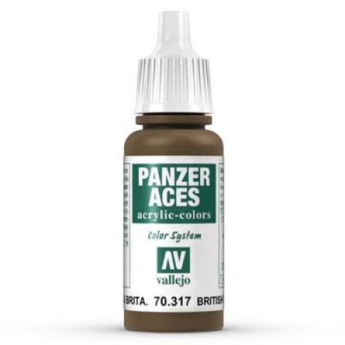 Vallejo Panzer Aces 17 ml (g.P. 1L= 176,50€) 317 british tankcrew