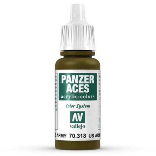 Vallejo Panzer Aces 17 ml (g.p. 1L= 176,50€) 318 US Army tankcrew