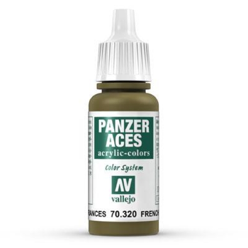 Vallejo Panzer Aces 17 ml (g.P. 1L= 176,50€) 320 french tankcrew