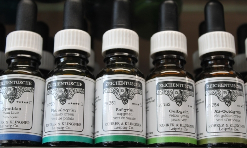 Rohrers Zeichentusche 751 sap green 12ml (GP 1L= 245,83€)