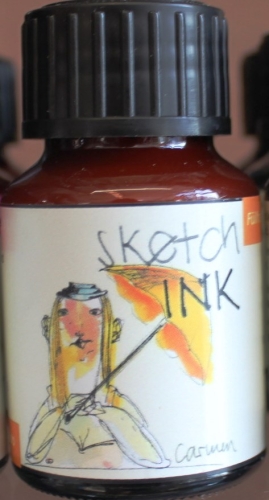 Rohrers Sketch ink Carmen 50 ml (1L GP=190€)