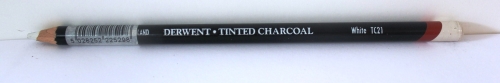 Derwent Tinted Charcoal TC21 white