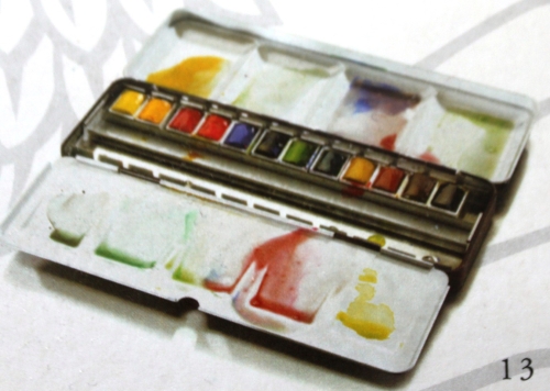 Preview: Winsor&Newton black box 1/2 Näpfe 12 Stück