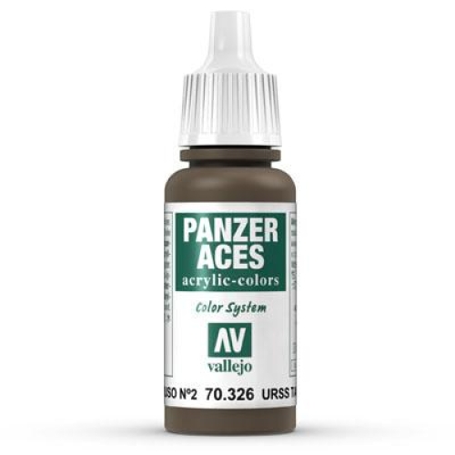 Vallejo Panzer Aces 17 ml (g.P. 1L= 176,50€) 326 russian Tankcrew II