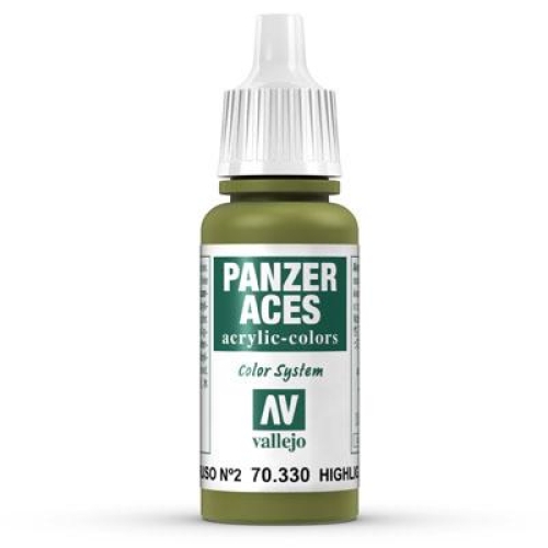 Vallejo Panzer Aces 17 ml (g.P. 1L= 176,50) 329 highlight russ. I Tkcr