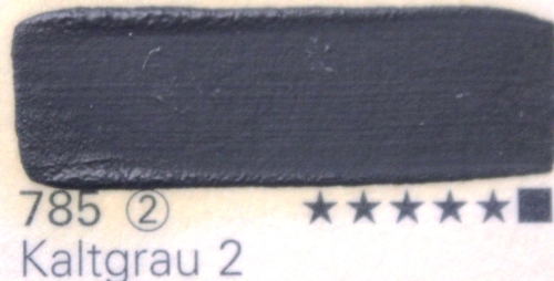 Schmincke Mussini Oil Color 785 Cold Gray 2, 150 ml (g.p. 1L= 200€)