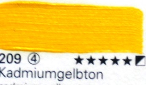 Schmincke Mussini Oil Color 209 Cadmium Yellow Clay, 35 ml (g.p. 1L= 554€)