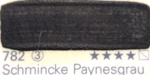 Schmincke Mussini Oil Paint 782 Schmincke Paynes Gray, 150 ml (g.p. 1L= 250€)