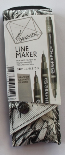 Line Maker Set im Etui graphite 0.1/0.3/0.5