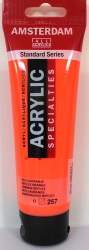 Amsterdam acrylic 120 ml (100ml=3,92€) 257 reflex orange