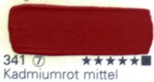 Schmincke Mussini Oil Paint 341 Cadmium Red Medium, 35 ml (g.p. 1L= 1099,71€)