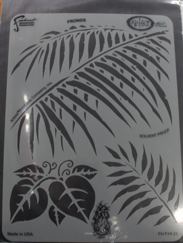 Artool Freehand Airbrush Templates FX4 Fronds