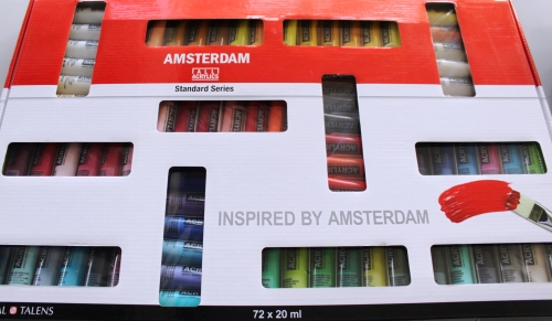 Amsterdam Acrylset 72 Tuben a 20 ml (g.P. 1L=47,92€)