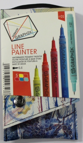 Line Painter Set No. #01 im Etui Gr.0.5