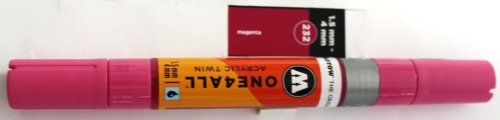 One 4 All Acrylic twin 232 magenta 1.5/4mm