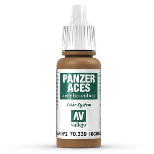 Vallejo Panzer Aces 17 ml (g.P. 1L= 176,50€) 339 highl.Ger.T.Crew II