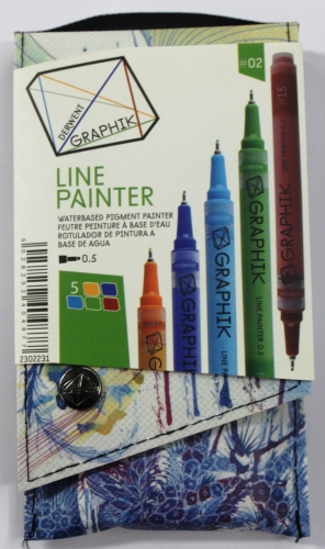 Line Painter Set No. #02 im Etui Gr.0.5