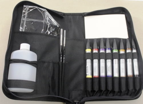 Aquarell Farbmarker Reisetasche
