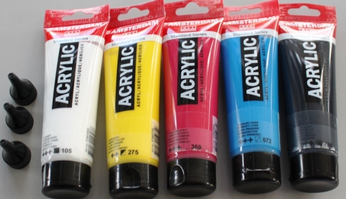 Preview: Amsterdam Set 5 tubes a 120 ml  (g.P. 1L= 31,67€)