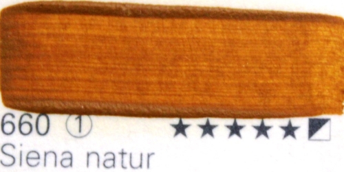 Schmincke Mussini oil color 660 siena natural, 35 ml (g.p. 1L= 256,86€)