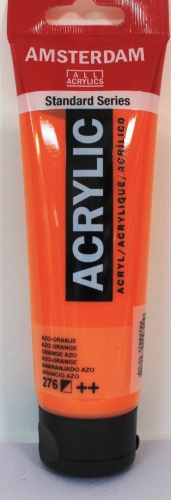 Amsterdam acrylic 120 ml (100ml=3,92€) 276 azo orange