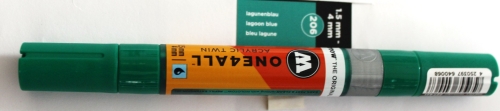 One 4 All Acrylic twin 206 lagunenblau 1.5/4mm