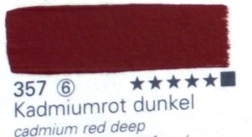 Schmincke Mussini Oil Color 357 Cadmium Red Dark, 35 ml (g.p. 1L= 1099,71€)