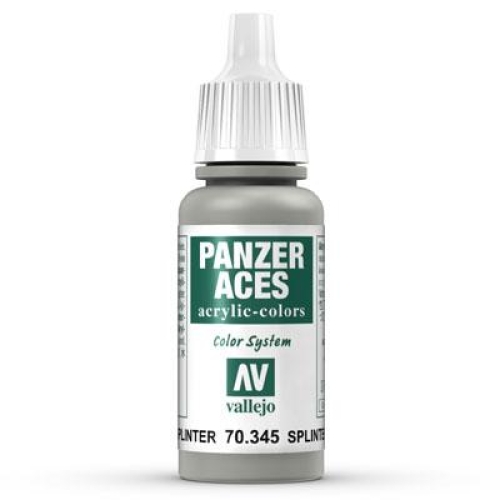 Vallejo Panzer Aces 17 ml (g.P. 1L= 176,50€) 345 splinter camouf.base