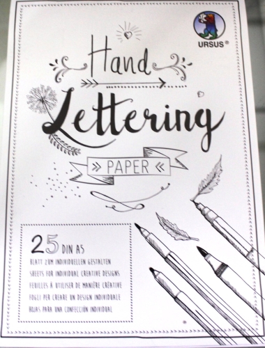Ursus Hand Lettering 25 Blatt Din A5 200g/m²