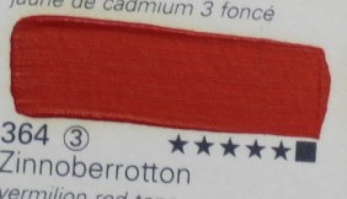 Schmincke Mussini Oil Colours 364 vermilion, 35 ml (g.p. 1L= 414€)