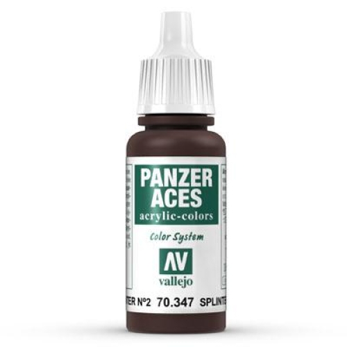 Vallejo Panzer Aces 17 ml (g.P. 1L= 176,50€) 347 splinter blotches II