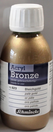 Acryl Bronze 823 bleichgold 150 ml  (g.P. 1L=94,68€)