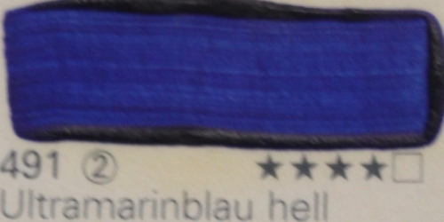 Schmincke Mussini Öl Farbe 491 Ultramarinblau hell, 150 ml (g.P. 1L= 230,66€)