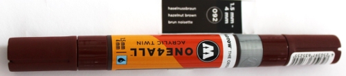 One 4 All Acrylic twin 092 haselnut brown 1.5/4mm