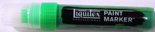 Liquitex Paint Marker 0985 fluorescent green