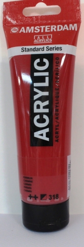 Amsterdam acrylic 120 ml (100ml=3,92€) 318 carmine