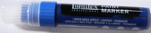 Liquitex Paint Marker 0984 fluorescent blue